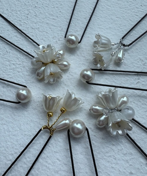 Dorry Doll（ドリードール）の「フラワーパールヘアピンセット（ヘアピン・レディース・シルバー/ゴールド・FREE）」の16枚目の写真