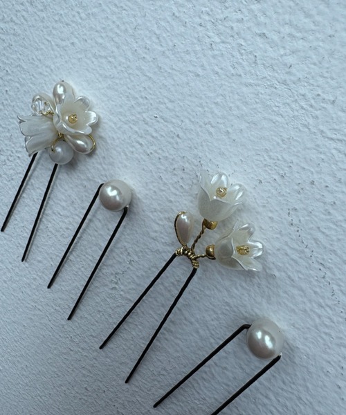 Dorry Doll（ドリードール）の「フラワーパールヘアピンセット（ヘアピン・レディース・シルバー/ゴールド・FREE）」の17枚目の写真