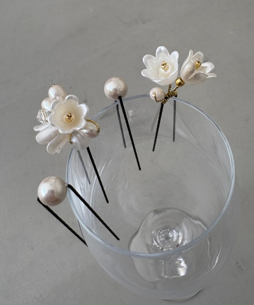 Dorry Doll（ドリードール）の「フラワーパールヘアピンセット（ヘアピン・レディース・シルバー/ゴールド・FREE）」の11枚目の写真