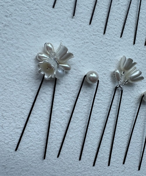 Dorry Doll（ドリードール）の「フラワーパールヘアピンセット（ヘアピン・レディース・シルバー/ゴールド・FREE）」の18枚目の写真