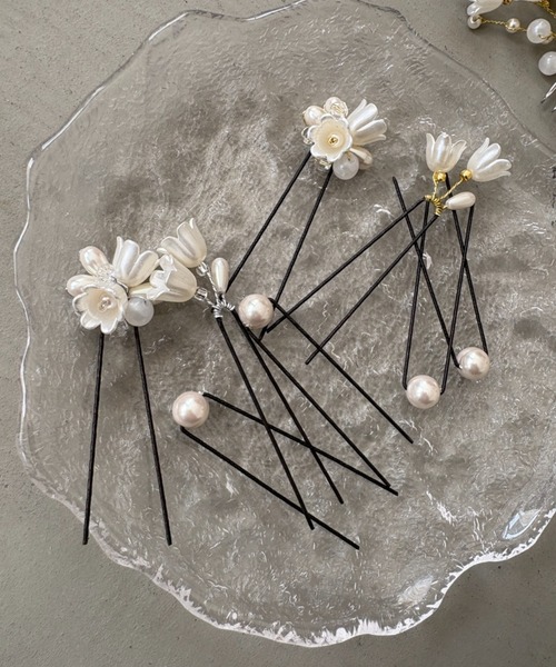 Dorry Doll（ドリードール）の「フラワーパールヘアピンセット（ヘアピン・レディース・シルバー/ゴールド・FREE）」の13枚目の写真