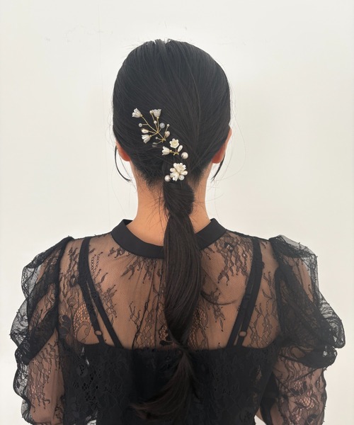 Dorry Doll（ドリードール）の「フラワーパールヘアピンセット（ヘアピン・レディース・シルバー/ゴールド・FREE）」の20枚目の写真