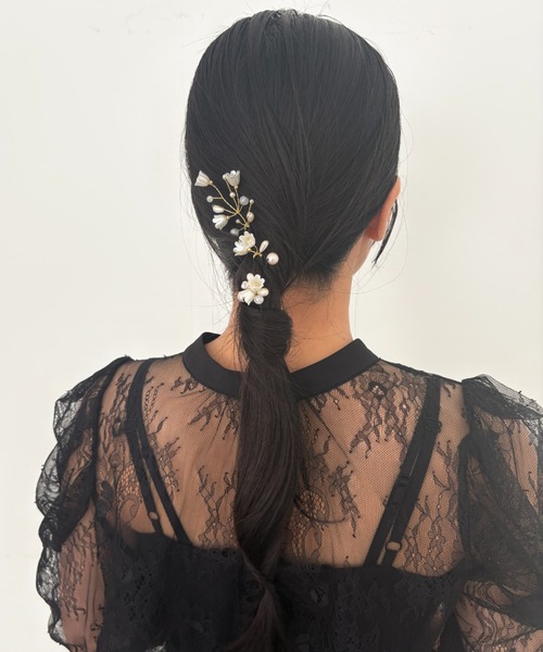 Dorry Doll（ドリードール）の「フラワーパールヘアピンセット（ヘアピン・レディース・シルバー/ゴールド・FREE）」の21枚目の写真