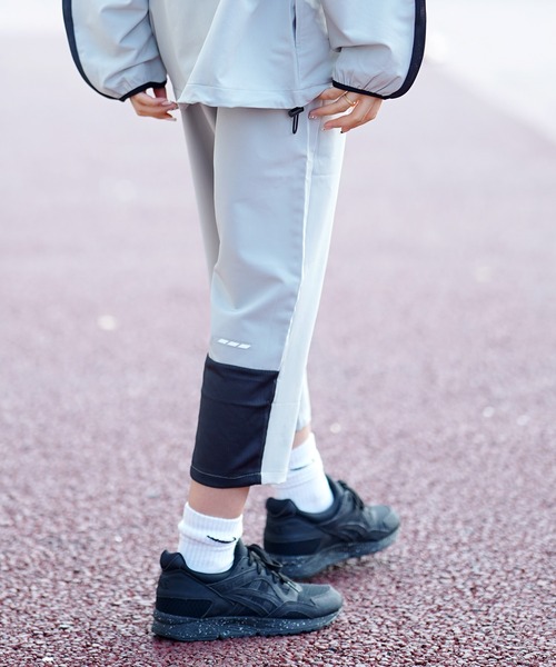 THE MILES（ザ マイルズ）の「GYMTEC 4WAYストレッチワークアウト メッシュ切替クロップドパンツ（その他パンツ・メンズ・ネイビー/ライトグレー/ブラック/ダークグレー・MEDIUM/LARGE/X-LARGE）」の14枚目の写真