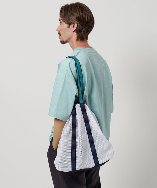 WEEKEND(ER)（ウィークエンダー）の「＜WEEKEND(ER) × koti BEAUTY&YOUTH＞メッシュトートバッグ（トートバッグ・メンズ・ホワイト・FREE）」の2枚目の写真