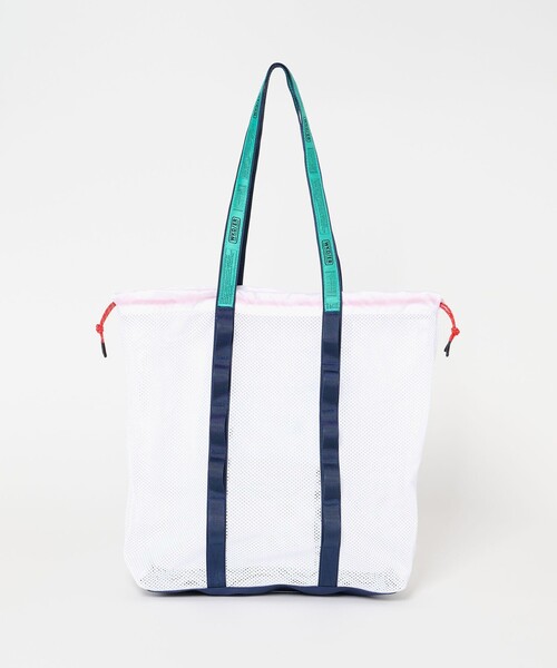 WEEKEND(ER)（ウィークエンダー）の「＜WEEKEND(ER) × koti BEAUTY&YOUTH＞メッシュトートバッグ（トートバッグ・メンズ・ホワイト・FREE）」の11枚目の写真