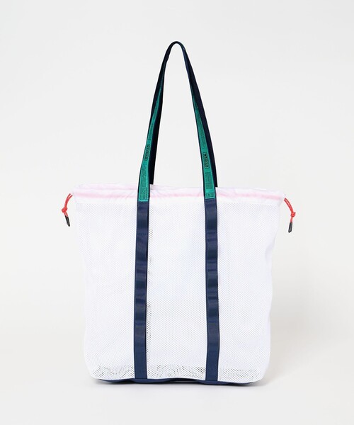 WEEKEND(ER)（ウィークエンダー）の「＜WEEKEND(ER) × koti BEAUTY&YOUTH＞メッシュトートバッグ（トートバッグ・メンズ・ホワイト・FREE）」の4枚目の写真