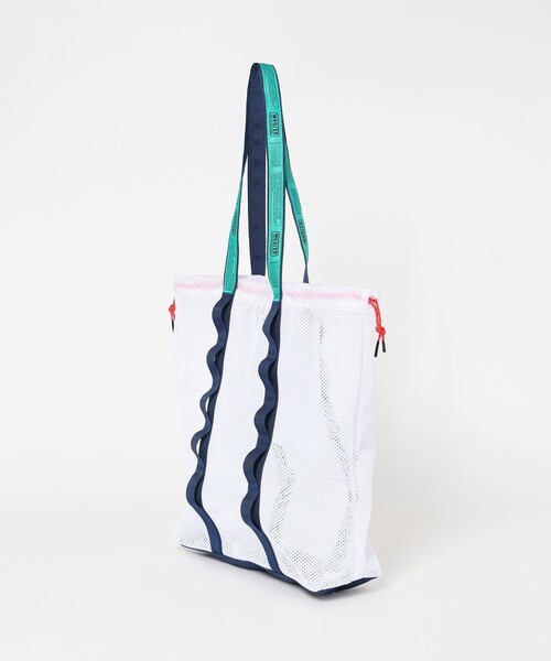 WEEKEND(ER)（ウィークエンダー）の「＜WEEKEND(ER) × koti BEAUTY&YOUTH＞メッシュトートバッグ（トートバッグ・メンズ・ホワイト・FREE）」の5枚目の写真
