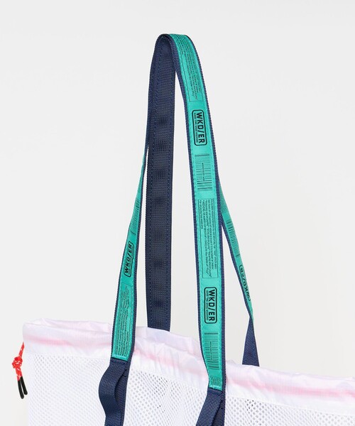 WEEKEND(ER)（ウィークエンダー）の「＜WEEKEND(ER) × koti BEAUTY&YOUTH＞メッシュトートバッグ（トートバッグ・メンズ・ホワイト・FREE）」の6枚目の写真