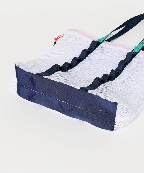 WEEKEND(ER)（ウィークエンダー）の「＜WEEKEND(ER) × koti BEAUTY&YOUTH＞メッシュトートバッグ（トートバッグ・メンズ・ホワイト・FREE）」の7枚目の写真