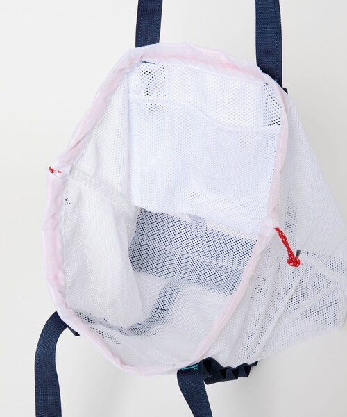 WEEKEND(ER)（ウィークエンダー）の「＜WEEKEND(ER) × koti BEAUTY&YOUTH＞メッシュトートバッグ（トートバッグ・メンズ・ホワイト・FREE）」の8枚目の写真