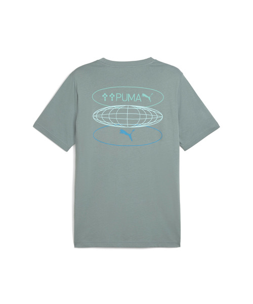 PUMA(プーマ)の「PUMA プーマ メンズ グラフィックス 3 サークル 半袖 Tシャツ(Tシャツ/カットソー・メンズ・グリーン系その他/ホワイト/ブラック・X-LARGE/XX-LARGE/SMALL/LARGE/MEDIUM)」の17枚目の写真