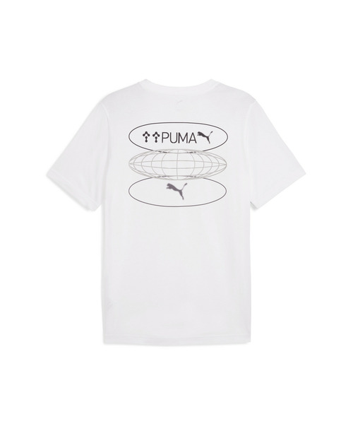PUMA(プーマ)の「PUMA プーマ メンズ グラフィックス 3 サークル 半袖 Tシャツ(Tシャツ/カットソー・メンズ・グリーン系その他/ホワイト/ブラック・X-LARGE/XX-LARGE/SMALL/LARGE/MEDIUM)」の7枚目の写真
