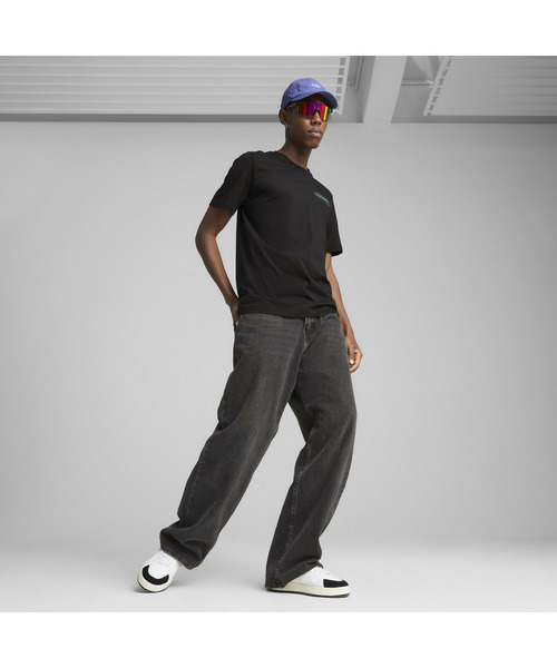 PUMA(プーマ)の「PUMA プーマ メンズ グラフィックス 3 サークル 半袖 Tシャツ(Tシャツ/カットソー・メンズ・グリーン系その他/ホワイト/ブラック・X-LARGE/XX-LARGE/SMALL/LARGE/MEDIUM)」の9枚目の写真