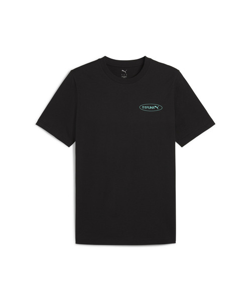 PUMA(プーマ)の「PUMA プーマ メンズ グラフィックス 3 サークル 半袖 Tシャツ(Tシャツ/カットソー・メンズ・グリーン系その他/ホワイト/ブラック・X-LARGE/XX-LARGE/SMALL/LARGE/MEDIUM)」の11枚目の写真