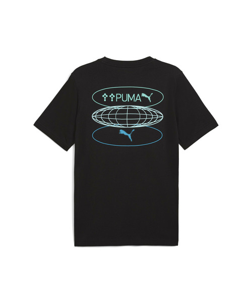 PUMA(プーマ)の「PUMA プーマ メンズ グラフィックス 3 サークル 半袖 Tシャツ(Tシャツ/カットソー・メンズ・グリーン系その他/ホワイト/ブラック・X-LARGE/XX-LARGE/SMALL/LARGE/MEDIUM)」の12枚目の写真