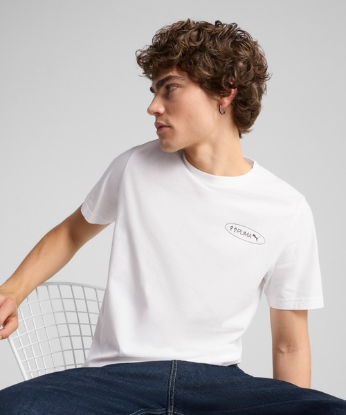 セール】PUMA プーマ メンズ グラフィックス 3 サークル 半袖 Tシャツ