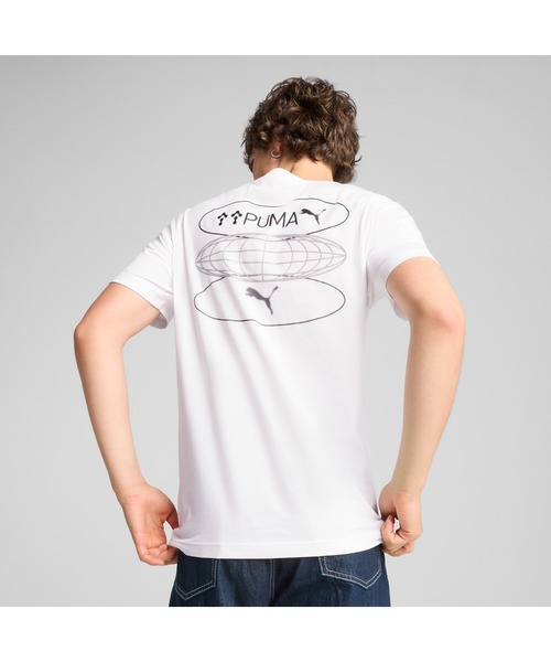 PUMA(プーマ)の「PUMA プーマ メンズ グラフィックス 3 サークル 半袖 Tシャツ(Tシャツ/カットソー・メンズ・グリーン系その他/ホワイト/ブラック・X-LARGE/XX-LARGE/SMALL/LARGE/MEDIUM)」の20枚目の写真