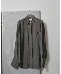 TODAYFUL（トゥデイフル）の「TODAYFUL Stripe Silky Shirts 12510416