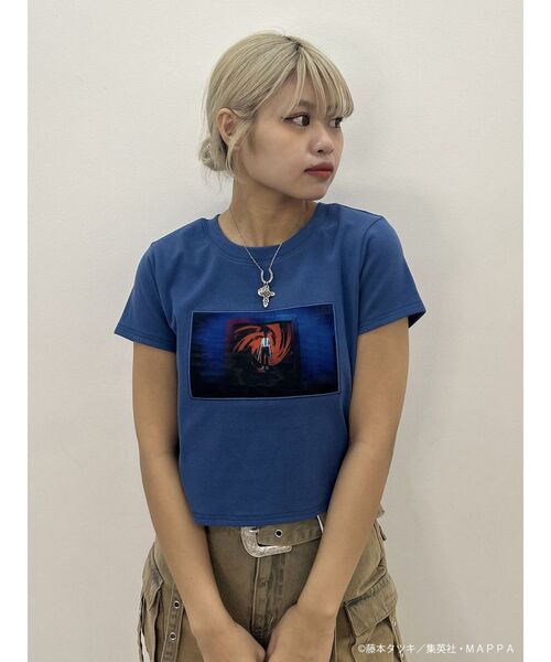 tシャツ 「TVアニメ「チェンソーマン」」フィットシーンTシャツ レディース TVアニメ『チェンソーマン』】フィットシーンTシャツ（Tシャツ