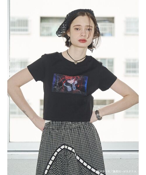 tシャツ 「TVアニメ「チェンソーマン」」フィットシーンTシャツ レディース TVアニメ『チェンソーマン』】フィットシーンTシャツ