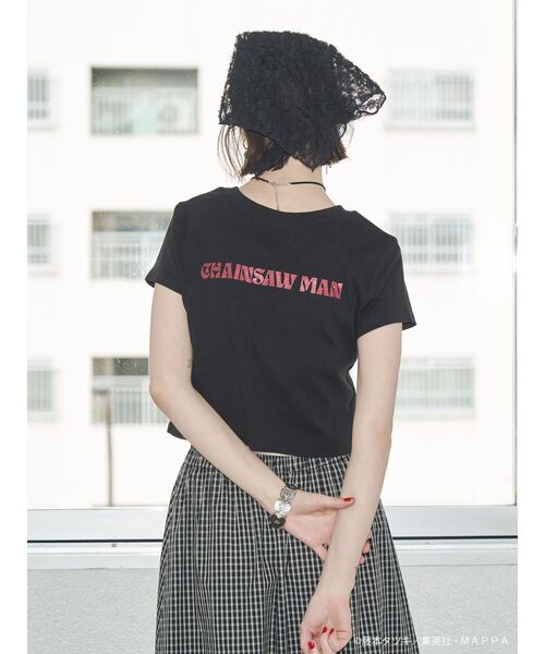 tシャツ 「TVアニメ「チェンソーマン」」フィットシーンTシャツ レディース TVアニメ『チェンソーマン』】フィットシーンTシャツ