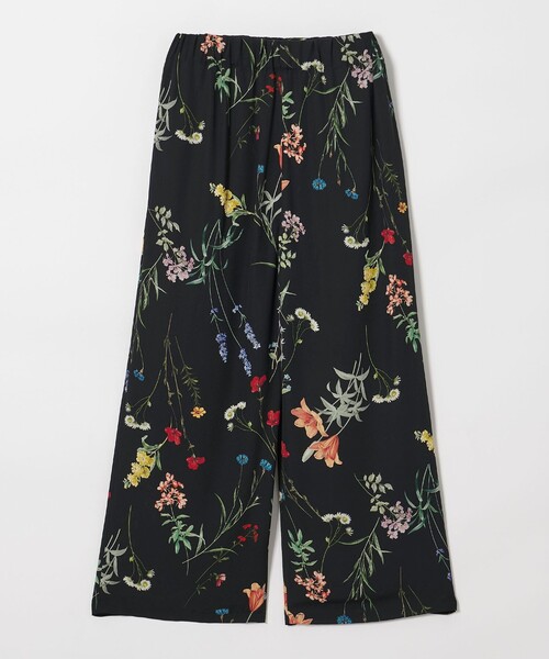 EMMEL REFINES(エメルリファインズ)の「<EMMEL REFINES>EM フラワープリント イージーパンツ(その他パンツ・レディース・ブラック/オフホワイト・M/S)」の8枚目の写真