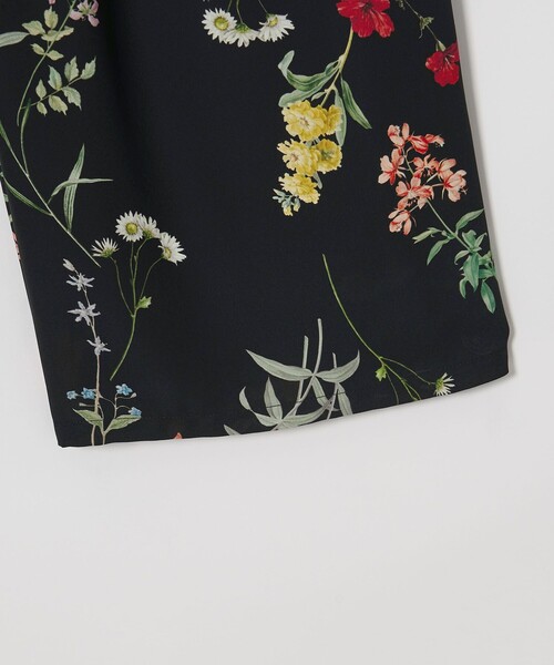 EMMEL REFINES(エメルリファインズ)の「<EMMEL REFINES>EM フラワープリント イージーパンツ(その他パンツ・レディース・ブラック/オフホワイト・M/S)」の12枚目の写真