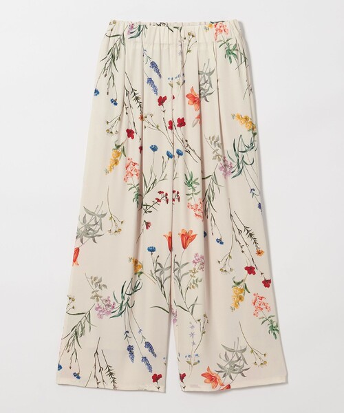 EMMEL REFINES(エメルリファインズ)の「<EMMEL REFINES>EM フラワープリント イージーパンツ(その他パンツ・レディース・ブラック/オフホワイト・M/S)」の14枚目の写真