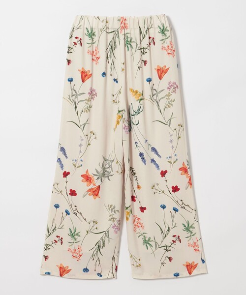 EMMEL REFINES(エメルリファインズ)の「<EMMEL REFINES>EM フラワープリント イージーパンツ(その他パンツ・レディース・ブラック/オフホワイト・M/S)」の15枚目の写真