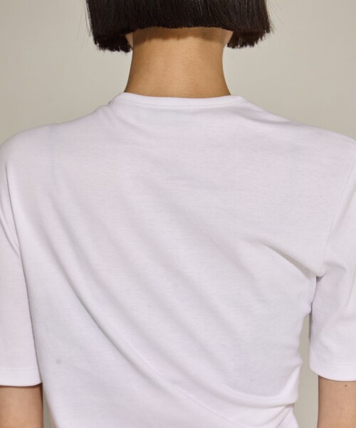 RIV NOBUHIKO（リブノブヒコ）の「【riv nobuhiko/リブノブヒコ】ACHI T-SHIRT/アーチTシャツ（Tシャツ/カットソー・レディース・ブラック/ホワイト・FREE）」の14枚目の写真