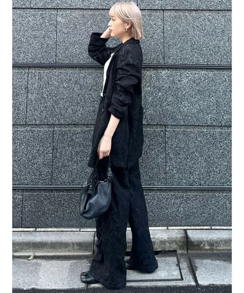 WEB限定】レースシアージャケット（テーラードジャケット