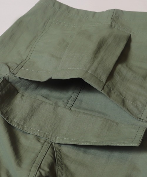 coca(coca)(コカ)の「キッズ ワッシャーナイロンカーゴハーフパンツ(カーゴパンツ・キッズ・ブラック/カーキ・120/130/140/150)」の16枚目の写真