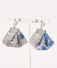 Swarovski Symbolic フーブピアス・イーグルアイ、ブルー Symbolica フープピアス, イーブルアイ, ブルー, ローズゴールド