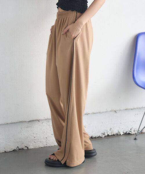 RETRO GIRL（レトロガール）の「ポンチワイドPT（その他パンツ・レディース・ベージュ/ブラック・FREE）」の12枚目の写真