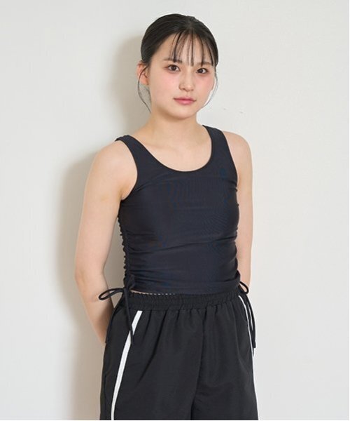 【新品未使用】  水着 スイムウエア ブラック L LTXC】【SWIM】【水着】スイムウエア4点セット（その他