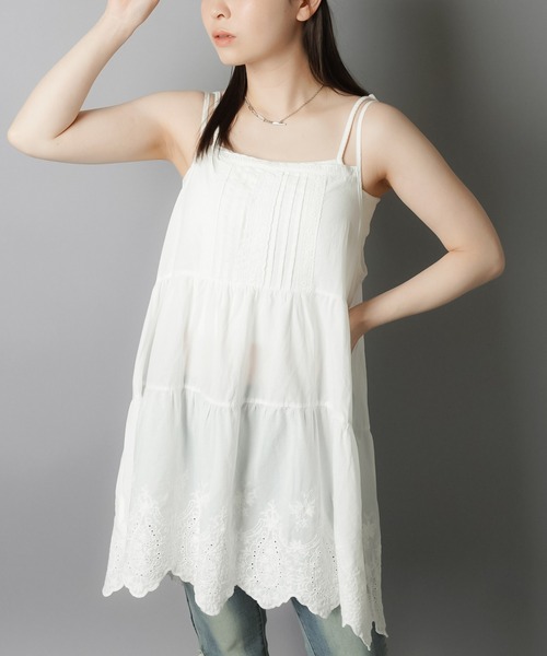 メロメロキャミワンピ➕ボンネットずきんズM・Lサイズ。ボンネットずきんズS メロメロキャミワンピ➕ボンネットずきんズ メロメロキャミワンピ