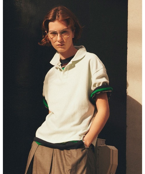 THE SHINZONE  シンゾーン WATERMARK POLO KNIT THE SHINZONE（ザ シンゾーン）の「THE SHINZONE WATERMARK POLO