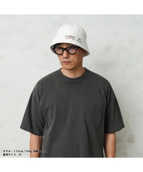 WAIPER.inc(ワイパーインク)の「WAIPER.inc 米軍 セーラーハット STENCIL WHITE【WP1116】(ハット・メンズ・ホワイト・L/M/XL)」の3枚目の写真