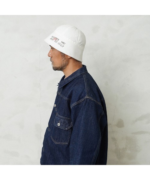 WAIPER.inc(ワイパーインク)の「WAIPER.inc 米軍 セーラーハット STENCIL WHITE【WP1116】(ハット・メンズ・ホワイト・L/M/XL)」の7枚目の写真