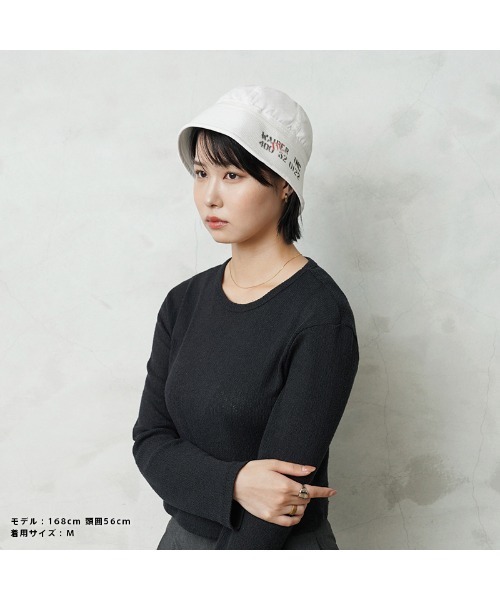 【即完売】WAIPERセーラーハット STENCIL PIGMENT DYED WAIPER.in米軍 セーラーハット STENCIL PIGMENT DYED