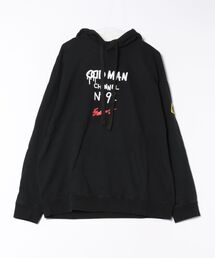 芸能人」に該当するメンズのパーカー（ブラック/黒色系