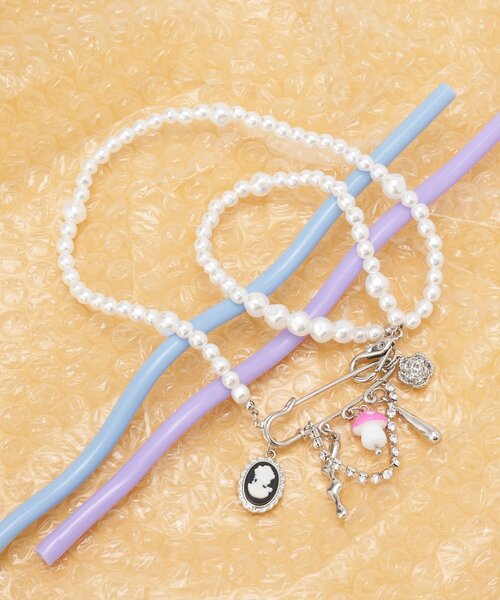 CIAOPANIC（チャオパニック）の「MIXチャームネックレス（ネックレス・レディース・シルバー系その他/シルバー/シルバー系その他2・FREE）」の16枚目の写真