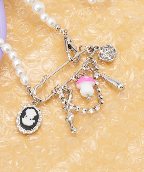 CIAOPANIC（チャオパニック）の「MIXチャームネックレス（ネックレス・レディース・シルバー系その他/シルバー/シルバー系その他2・FREE）」の17枚目の写真