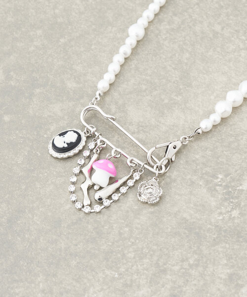 CIAOPANIC（チャオパニック）の「MIXチャームネックレス（ネックレス・レディース・シルバー系その他/シルバー/シルバー系その他2・FREE）」の19枚目の写真