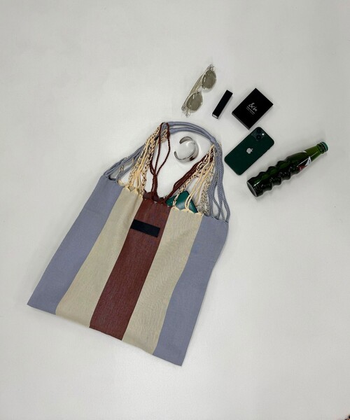 fredy emue（フレディエミュ）の「【MoonBird /ムーンバード】メキシカンハンモックバッグ（トートバッグ・レディース・ブラウン系その他/グレー系その他/オレンジ系その他/ブラック系その他/ホワイト系その他・FREE）」の11枚目の写真