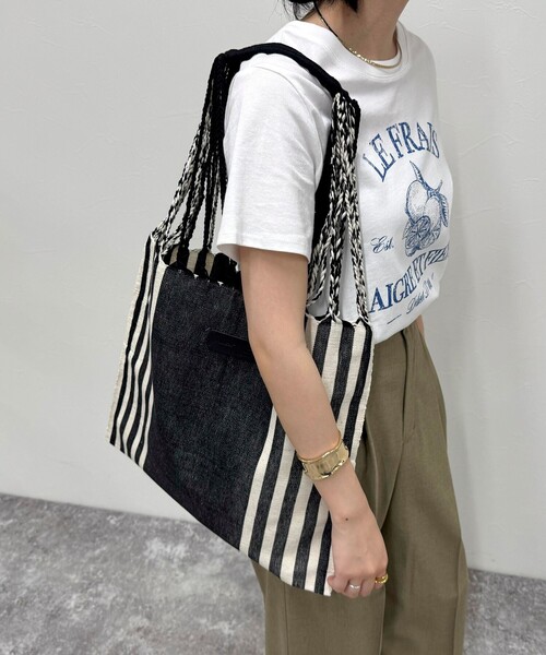 fredy emue（フレディエミュ）の「【MoonBird /ムーンバード】メキシカンハンモックバッグ（トートバッグ・レディース・ブラウン系その他/グレー系その他/オレンジ系その他/ブラック系その他/ホワイト系その他・FREE）」の14枚目の写真