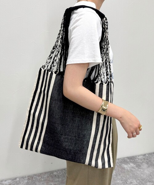 fredy emue（フレディエミュ）の「【MoonBird /ムーンバード】メキシカンハンモックバッグ（トートバッグ・レディース・ブラウン系その他/グレー系その他/オレンジ系その他/ブラック系その他/ホワイト系その他・FREE）」の15枚目の写真