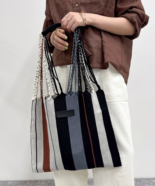 fredy emue（フレディエミュ）の「【MoonBird /ムーンバード】メキシカンハンモックバッグ（トートバッグ・レディース・ブラウン系その他/グレー系その他/オレンジ系その他/ブラック系その他/ホワイト系その他・FREE）」の17枚目の写真