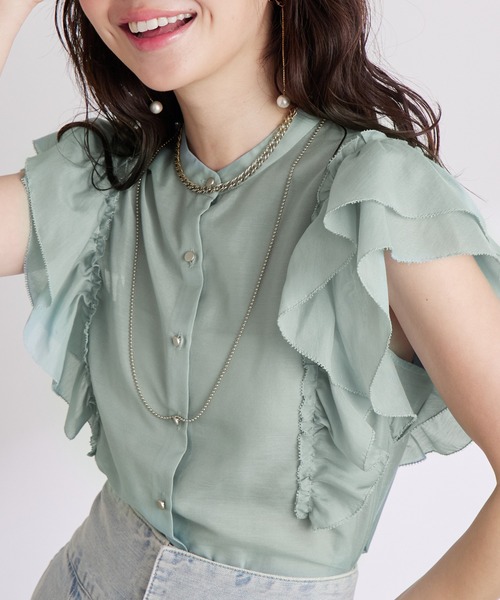 La boutique Bonbon ブラウス シャツ 「最強モテブラウス